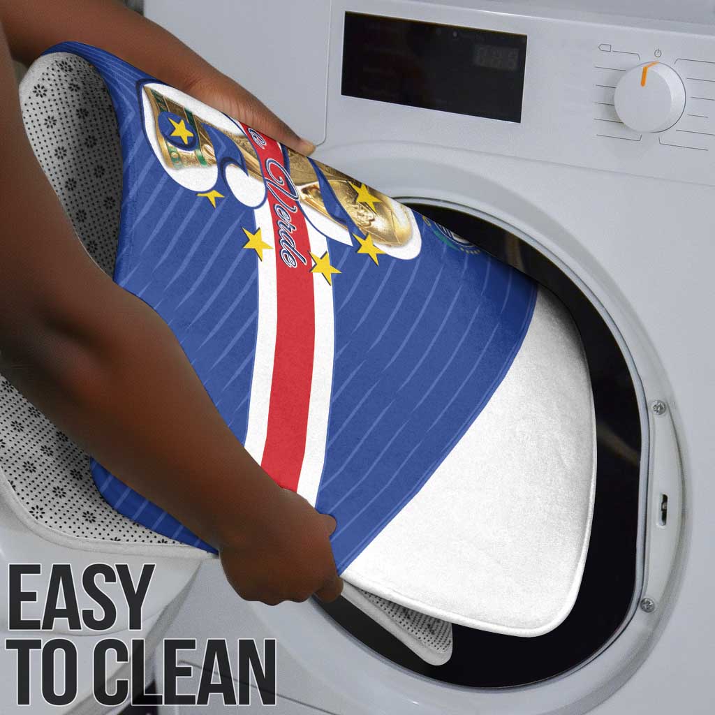 Cape Verde Football Bathroom Set 2026 Tubaroes Azuis First-ever World Cup