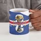 Personalized Cape Verde Football Ceramic Mug 2026 Tubaroes Azuis First-ever World Cup