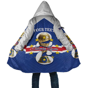 Personalized Cape Verde Football Cloak 2026 Tubaroes Azuis First-ever World Cup