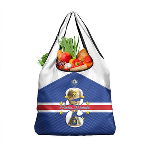 Afro Cape Verde Football Grocery Bag 2026 Tubaroes Azuis First-ever World Cup - African Pride