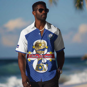 Personalized Afro Cape Verde Football Hawaiian Shirt 2026 Tubaroes Azuis First-ever World Cup LT14