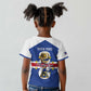 Personalized Afro Cape Verde Football Kid T shirt 2026 Tubaroes Azuis First-ever World Cup LT14