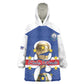 Personalized Afro Cape Verde Football Kid Wearable Blanket Hoodie 2026 Tubaroes Azuis First-ever World Cup - African Pride