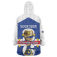 Personalized Afro Cape Verde Football Kid Wearable Blanket Hoodie 2026 Tubaroes Azuis First-ever World Cup - African Pride