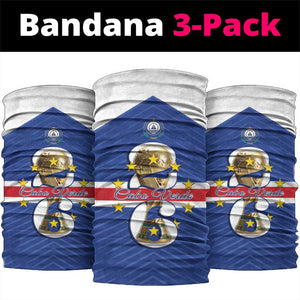 Afro Cape Verde Football Neck Gaiter 2026 Tubaroes Azuis First-ever World Cup - African Pride