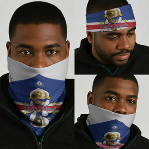 Afro Cape Verde Football Neck Gaiter 2026 Tubaroes Azuis First-ever World Cup - African Pride