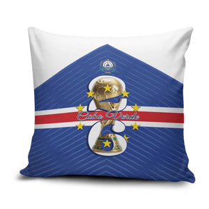 Cape Verde Football Pillow Cover 2026 Tubaroes Azuis First-ever World Cup