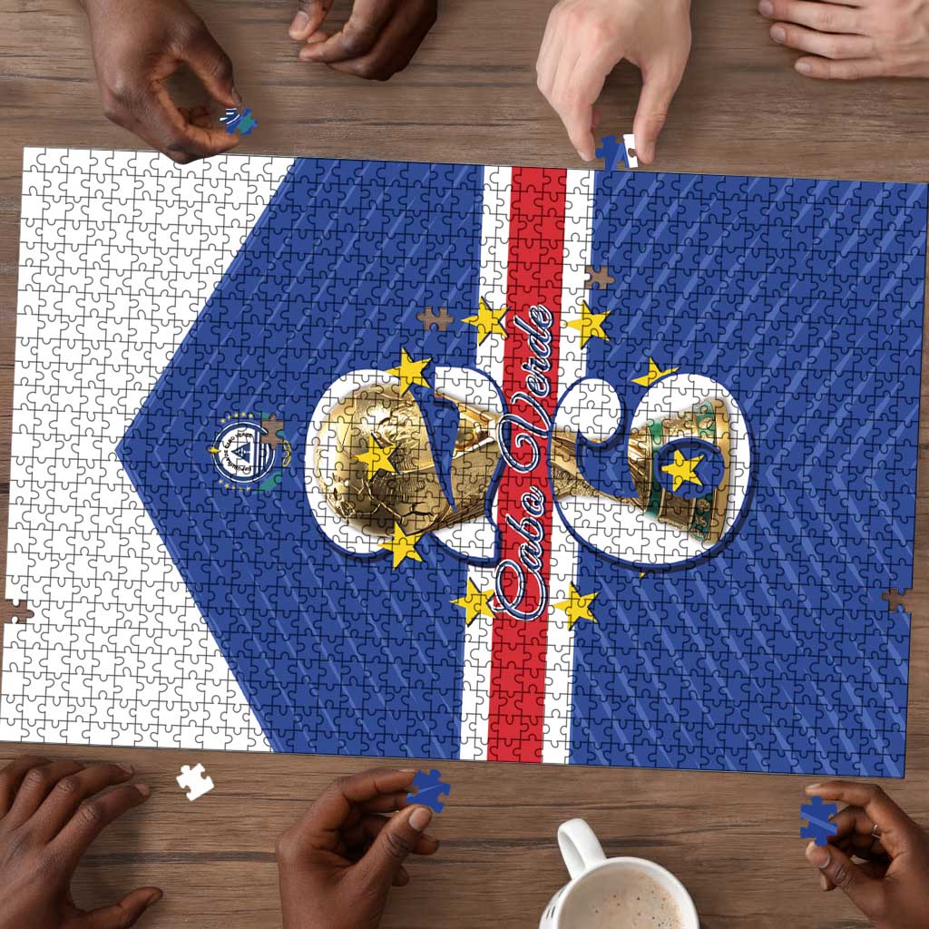 Cape Verde Football Puzzle 2026 Tubaroes Azuis First-ever World Cup