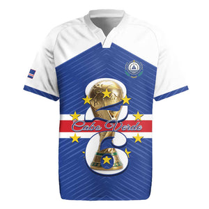 Personalized Afro Cape Verde Football Rugby Jersey 2026 Tubaroes Azuis First-ever World Cup LT14
