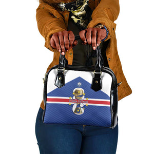 Afro Cape Verde Football Shoulder Handbag 2026 Tubaroes Azuis First-ever World Cup - African Pride