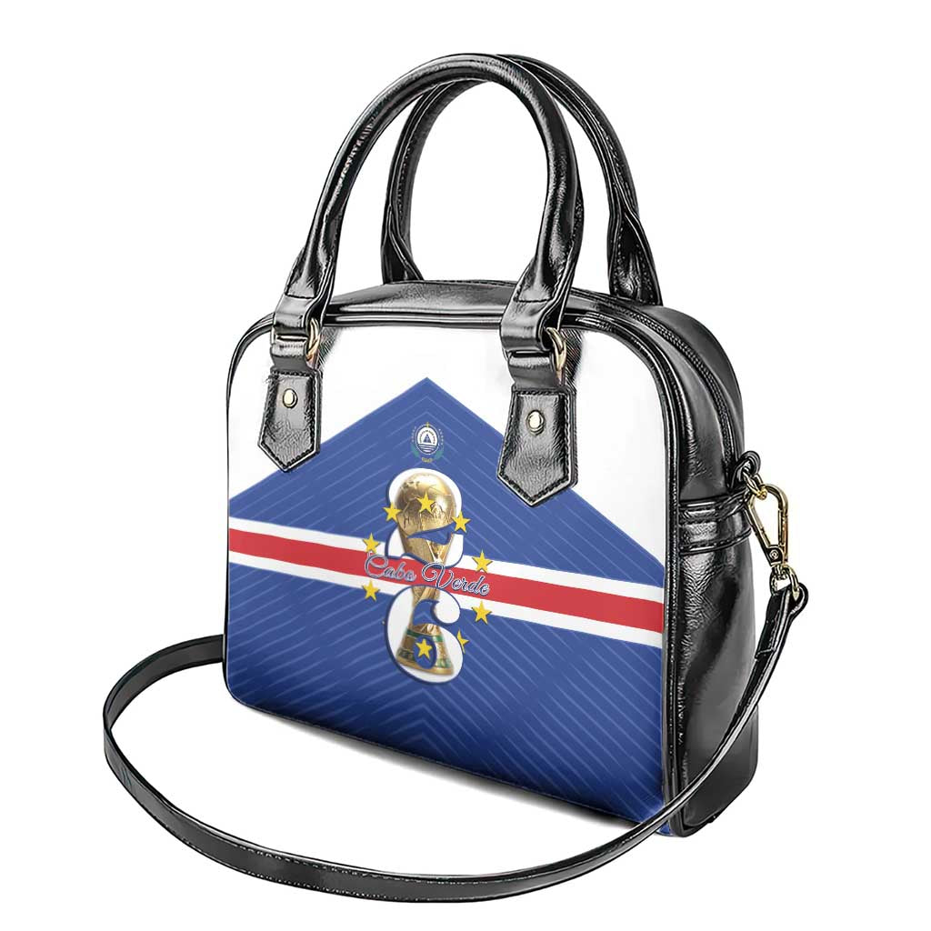 Afro Cape Verde Football Shoulder Handbag 2026 Tubaroes Azuis First-ever World Cup - African Pride