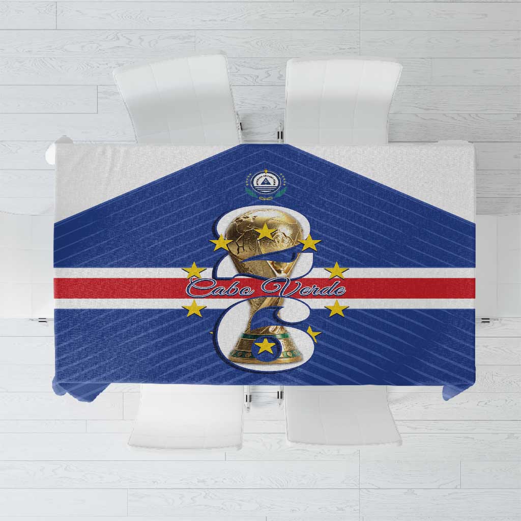 Afro Cape Verde Football Tablecloth 2026 Tubaroes Azuis First-ever World Cup - African Pride