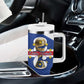 Personalized Afro Cape Verde Football Tumbler With Handle 2026 Tubaroes Azuis First-ever World Cup - African Pride