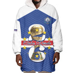 Personalized Afro Cape Verde Football Wearable Blanket Hoodie 2026 Tubaroes Azuis First-ever World Cup - African Pride