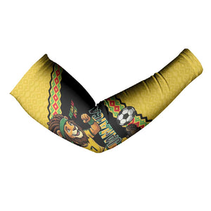 Jamaica 2026 Football Custom Arm Sleeves Go Reggae Boyz Rasta Lion Sporty