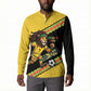 Jamaica 2026 Football Custom Button Sweatshirt Go Reggae Boyz Rasta Lion Sporty