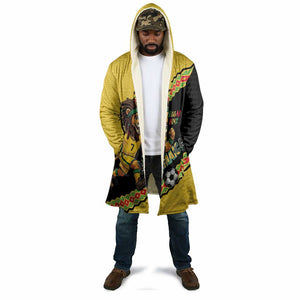 Jamaica 2026 Football Custom Cloak Go Reggae Boyz Rasta Lion Sporty