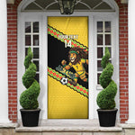 Jamaica 2026 Football Custom Door Cover Go Reggae Boyz Rasta Lion Sporty