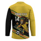 Jamaica 2026 Football Custom Hockey Jersey Go Reggae Boyz Rasta Lion Sporty