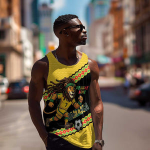 Jamaica 2026 Football Custom Men Tank Top Go Reggae Boyz Rasta Lion Sporty