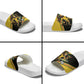 Jamaica 2026 Football Custom Slide Sandals Go Reggae Boyz Rasta Lion Sporty