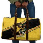 Jamaica 2026 Football Custom Travel Bag Go Reggae Boyz Rasta Lion Sporty