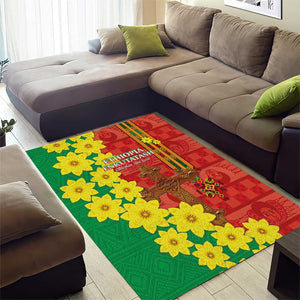 Enkutatash Ethiopia Area Rug Melkam Addis Amet Adey Abeba Flower