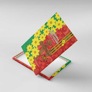 Enkutatash Ethiopia Canvas Wall Art Melkam Addis Amet Adey Abeba Flower