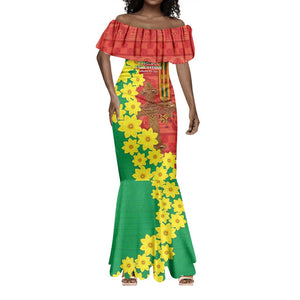 Enkutatash Ethiopia Mermaid Dress Melkam Addis Amet Adey Abeba Flower