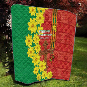 Enkutatash Ethiopia Quilt Melkam Addis Amet Adey Abeba Flower