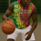 Enkutatash Ethiopia Sleeveless Zip Hoodie Melkam Addis Amet Adey Abeba Flower - African Pride