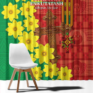 Enkutatash Ethiopia Window Curtain Melkam Addis Amet Adey Abeba Flower