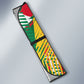 Benin Independence Day Auto Sun Shade Coat Of Arms Leopard Oil Palm Leaves