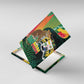Benin Independence Day Canvas Wall Art Coat Of Arms Leopard Oil Palm Leaves
