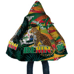 Personalized Benin Independence Day Cloak Coat Of Arms Leopard Oil Palm Leaves