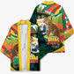 Personalized Benin Independence Day Kimono Coat Of Arms Leopard Oil Palm Leaves