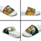 Benin Independence Day Slide Sandals Coat Of Arms Leopard Oil Palm Leaves