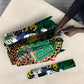 Benin Independence Day Umbrella Coat Of Arms Leopard Oil Palm Leaves