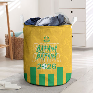 South Africa Soccer 2026 Laundry Basket Bafana Bafana Kaofela Protea Yellow