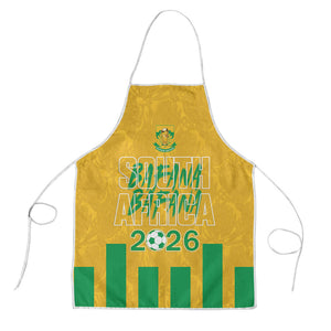South Africa Soccer 2026 Apron Bafana Bafana Kaofela Protea Yellow
