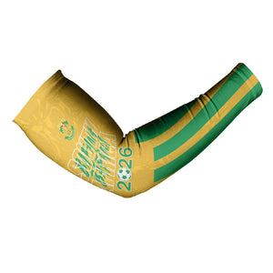 South Africa Soccer 2026 Custom Arm Sleeves Bafana Bafana Kaofela Protea Yellow