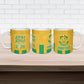 South Africa Soccer 2026 Custom Ceramic Mug Bafana Bafana Kaofela Protea Yellow