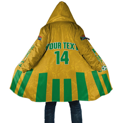 South Africa Soccer 2026 Custom Cloak Bafana Bafana Kaofela Protea Yellow