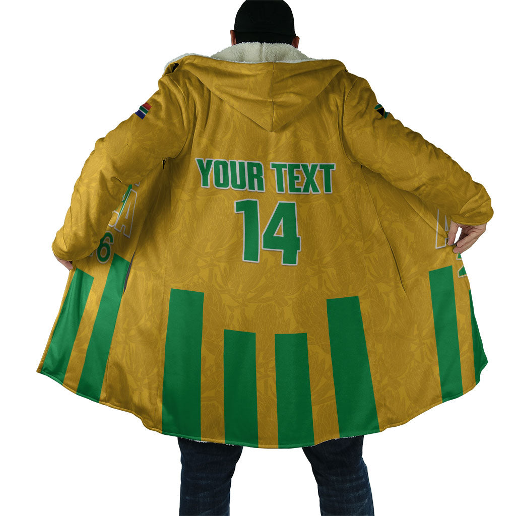 South Africa Soccer 2026 Custom Cloak Bafana Bafana Kaofela Protea Yellow