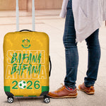 South Africa Soccer 2026 Luggage Cover Bafana Bafana Kaofela Protea Yellow