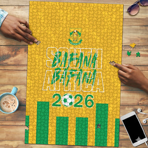 South Africa Soccer 2026 Puzzle Bafana Bafana Kaofela Protea Yellow