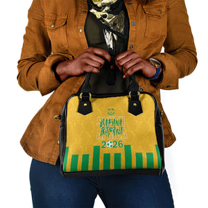 South Africa Soccer 2026 Shoulder Handbag Bafana Bafana Kaofela Protea Yellow