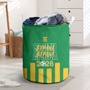 South Africa Soccer 2026 Laundry Basket Bafana Bafana Kaofela Protea Green