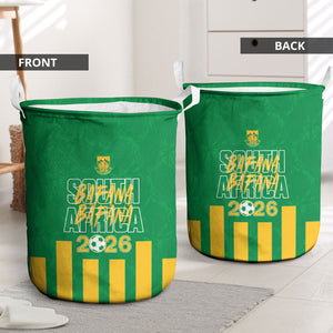 South Africa Soccer 2026 Laundry Basket Bafana Bafana Kaofela Protea Green