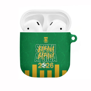 South Africa Soccer 2026 AirPods Case Bafana Bafana Kaofela Protea Green